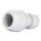 Hep2O  Plastic Push-Fit Reducing Keyless Coupler 15mm x 22mm