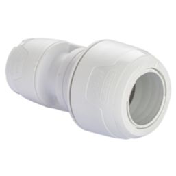 Hep2O  Plastic Push-Fit Reducing Keyless Coupler 15mm x 22mm