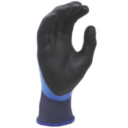 MCR Safety Graphene Fibre CT1071ND Cut-Resistant Gloves Blue/Black Large