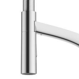 Swirl Boyne  Pull-Out Spray Mixer Kitchen Tap Chrome-Effect