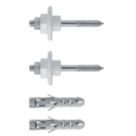 Rawlplug 67480 Washbasin Fixing Kit