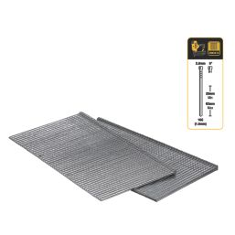 DEWALT Galvanised Straight Finish Nails 16ga x 64mm 2500 Pack