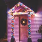 2000 LED Indoor & Outdoor Multi Colour Cluster Christmas Lights