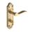 Designer Levers Kennington Fire Rated Lever Bathroom Door Handle Pair Antique Brass