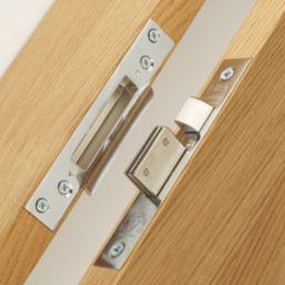 ERA Fire Rated  5 Lever Chrome BS Mortice Sashlock 76mm Case - 56mm Backset