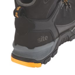 Site Densham Size 12  Black   Safety Boots