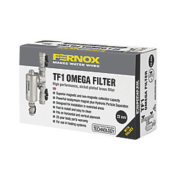 Fernox 62249 Central Heating Magnetic Filter with Valves 22mm