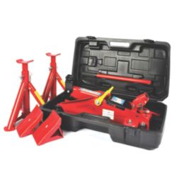 Hilka Pro-Craft 2 Tonne Trolley Jack Combi Kit