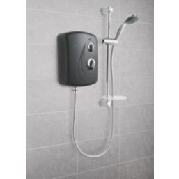 Triton Enrich Black/Chrome 9.5kW  Manual Electric Shower