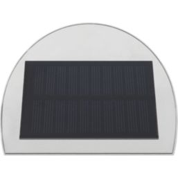Luceco Prysm
 Outdoor LED Solar-Powered Wall Light, USB Rechargeable With PIR Sensor White 300lm