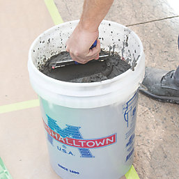 Marshalltown  Plastic Mixing Bucket White 22.5Ltr