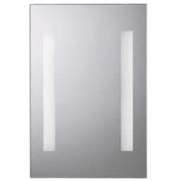Croydex Malham Battery-Powered Rectangular Illuminated Mirror With ...