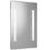 Croydex Malham  Battery-Powered Rectangular Illuminated Mirror With 413lm LED Light 300mm x 450mm