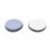 Essentials Grey Round Self-Adhesive PTFE Glides 40mm x 40mm 20 Pack