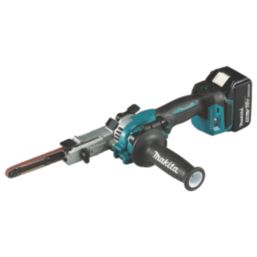 Makita DPV300RTJ 80mm 18V 2 x 5.0Ah Li Ion LXT Brushless Cordless Sander Polisher