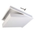 Fire-Resistant Drop-Down Loft Access Door White 562mm x 726mm