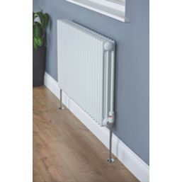Acova 300mm x 812mm 1857BTU White Horizontal 3 Column Radiator