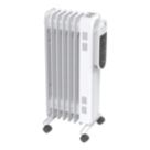 Blyss  1500W Electric Portable Oil-Filled Radiator White