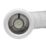 Xpelair Airline ALL100 4" Axial Inline Bathroom Shower Extractor Fan Kit With LED Light  White/Chrome 220-240V