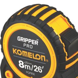 Komelon Gripper Pro 8m Tape Measure