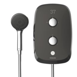 Aqualisa eSense Space Grey/Black Chrome 10.5kW  Electric Shower