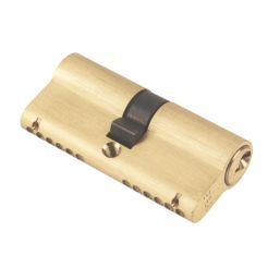 ERA  6-Pin Euro Cylinder Lock 35-35 (70mm) Brass