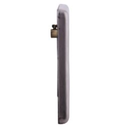 LAP  4-Module Modular Faceplate Brushed Stainless Steel