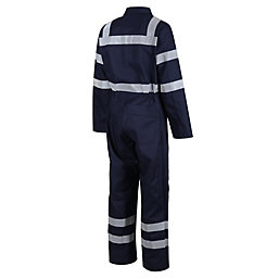 Wearwell   Flame Retardant Boilersuit Navy X Large 48" Chest 31" L