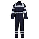 Wearwell  Flame Retardant Boilersuit Navy X Large 48" Chest 31" L
