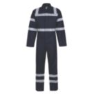 Wearwell   Flame Retardant Boilersuit Navy X Large 48" Chest 31" L