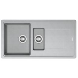 Franke Titan 1.5 Bowl Composite Kitchen Sink Urban Grey Reversible 970mm x 500mm