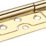 Smith & Locke Polished Brass  Door Hinge 75mm x 33mm 2 Pack