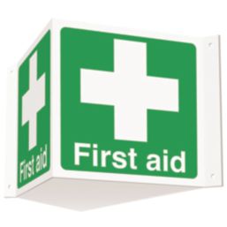Essentials First Aid Projecting Sign (3D) 200mm x 400mm