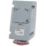 Amphenol 32A 3P+N+E Socket with 40A RCD 240/415V