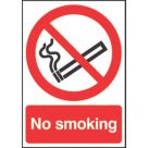 "No Smoking" Sign 210mm x 148mm