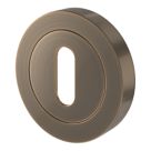 Smith & Locke Lormel Standard Escutcheon (Pair) Antique Brass 50mm