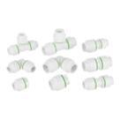 Flomasta  Plastic Push-Fit Multipack Mix 100 Pieces