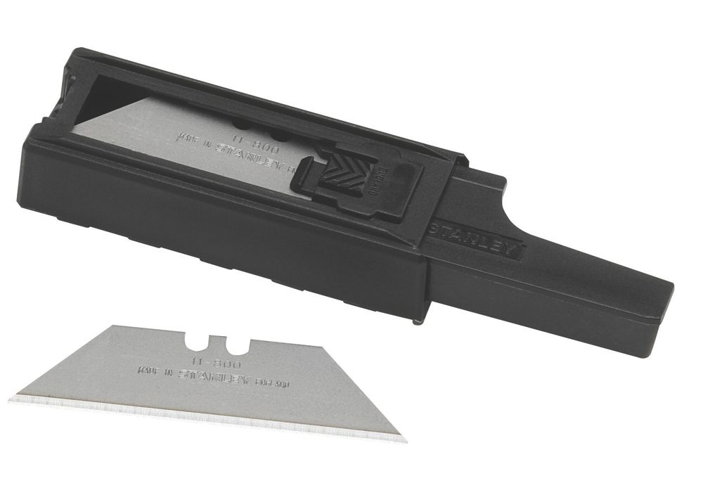 Stanley FatMax 211800 Carbide Straight Knife Blades 10 Pack Screwfix
