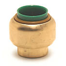 Tectite Classic T61 Brass Push-Fit Stop End 1/2"