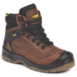 Stanley Tradesman Safety Boots Honey Size 10 - Screwfix