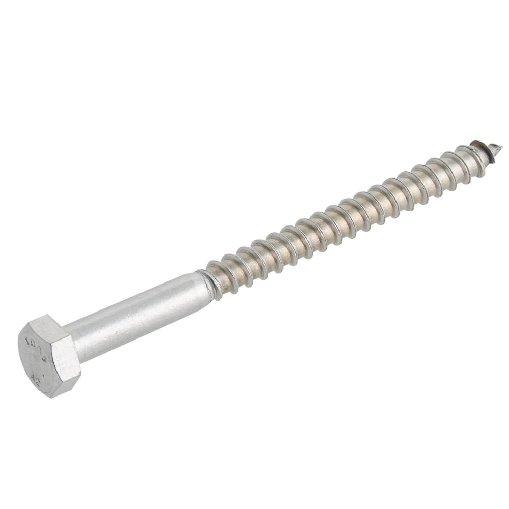 Easydrive Hex Bolt SelfTapping Coach Screws 10mm x 120mm 10 Pack