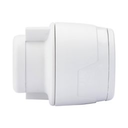 Hep2O  Plastic Push-Fit Keyless Stop End 15mm 10 Pack