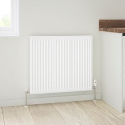 Flomasta 700mm x 900mm 3330BTU White Type 11 Convector Radiator