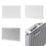 Flomasta 700mm x 900mm 3330BTU White Type 11 Convector Radiator