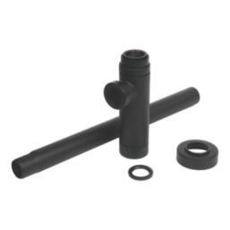 Flomasta  Bottle Trap Matt Black 32mm