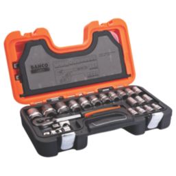 Bahco S240 1/2" Drive Socket Set 24 Pcs