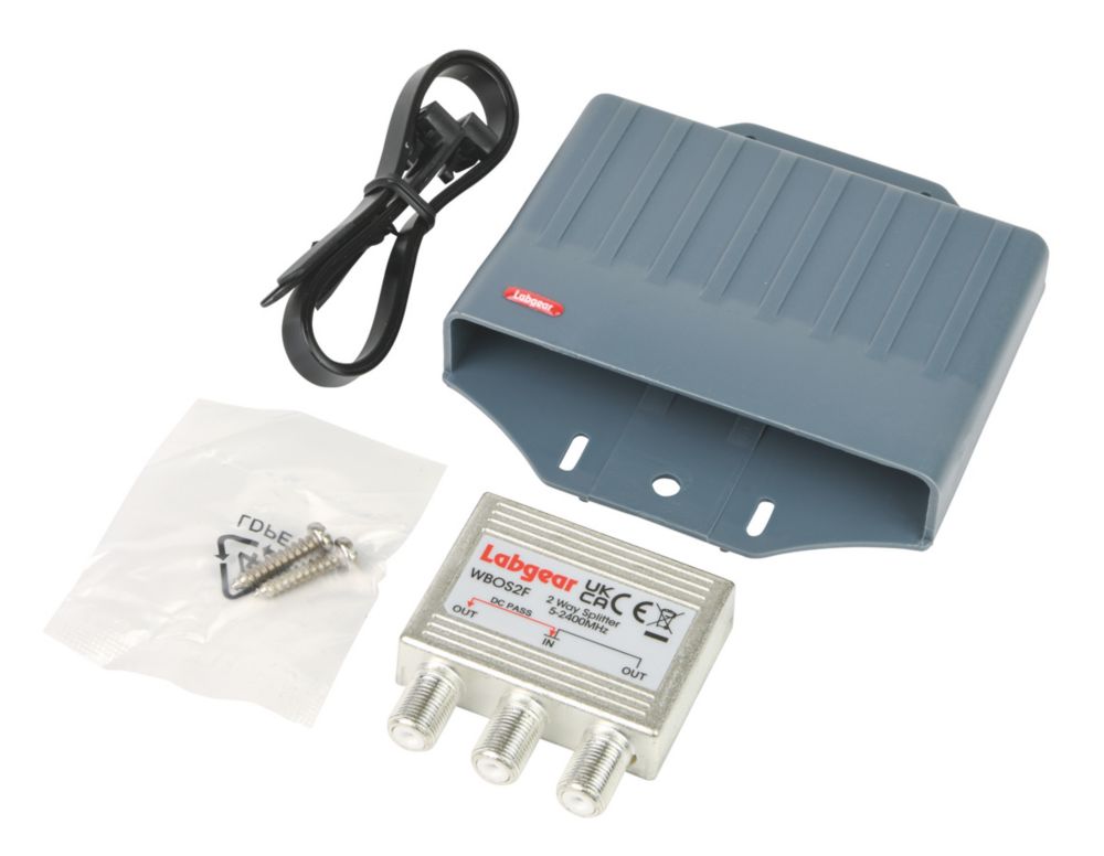 Labgear 2Way Outdoor Splitter Screwfix