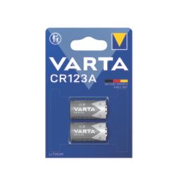 Varta  CR123 3V Lithium Batteries 2 Pack