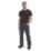 Blaklader  Short Sleeve T-Shirt (Tall) Black Medium 39" Chest