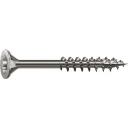 Spax  TX Countersunk Self Drilling Wood Screws 6mm x 80mm 100 Pack